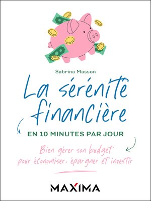 cover image of La sérénité financière en 10 minutes par jour